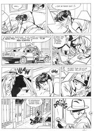 Alain Dodier - Planche originale de Alain Dodier: Jérôme K Bloche- Tome 13, "Le pacte" - Planche originale