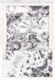 Joe Prado - The Rann-Thanagar War - Planche originale