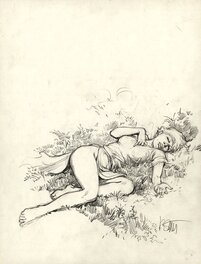 Grzegorz Rosinski - La complainte des Landes Perdues - Illustration originale