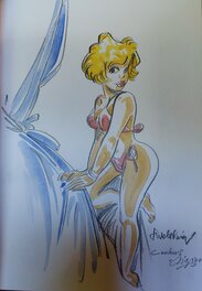 François Walthéry - Natacha : L’épervier bleu - Original Illustration
