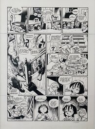 Steven Dupré - Sarah & Robin - Planche originale