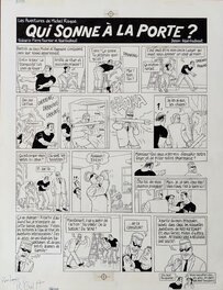 Réal Godbout - Red Ketchup - Planche historique - Comic Strip