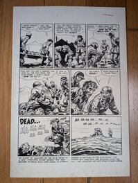 Jack Davis - Jack DAVIS - Frontline Combat #4 p.8 (1951) - Planche originale