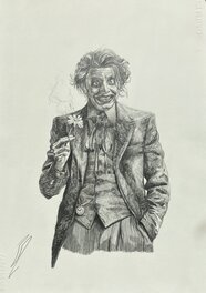 pepe valencia - Joker with acid flower - Comic Strip