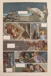 Mise en couleur - La guerre des dieux - planche 36