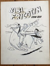 Couverture Bibi Fricotin Cow-boy