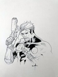Stefano Martino - Nathan Never - Original Illustration