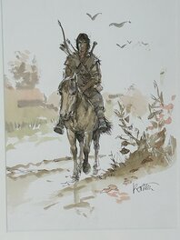 Grzegorz Rosinski - Lonesome Thorgal - Illustration originale