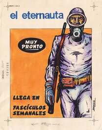 Francisco Solano Lopez - EL ETERNAUTA II - Poster - Illustration originale
