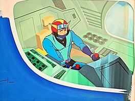 Goldorak, Alcor dans son cockpit