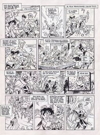 Eric Hübsch - Le chant d'Excalibur - Planche originale