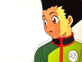 Yoshihiro Togashi - Hunter x Hunter Gon Production Cel (Nippon Animation, c. 1999-2001) - Œuvre originale