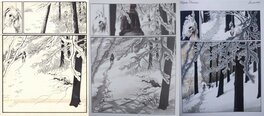 Comparaison V1 (N&B), V2 (Couleurs) et V3 (Couleurs) Comparaison V1 (N&B), V2 (Couleurs) et V3 (Couleurs)