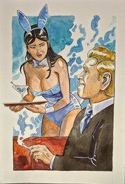 Christophe Alliel - Spynest - Terry et Ian - Original Illustration