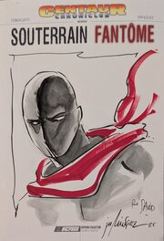 Jean-Marie Minguez - Souterrain fantôme - blank cover - Original Illustration