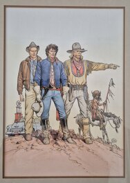 Michel Blanc-Dumont - Affiche pour Festival de Basillac 2004 - Illustration originale