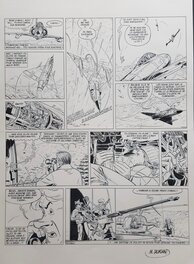 Matthieu Durand - Tanguy et Laverdure Classic - # 4- Le pilote qui en savait trop - Planche originale