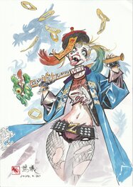 Harley Quinn chinese style
