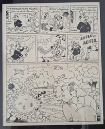 Roger Mas - Léo bête à part - Planche originale