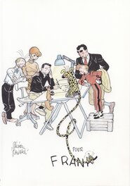 Olivier Schwartz - Spirou, Fantasio, Marsupilami, Schwartz et Atom agency - Illustration originale