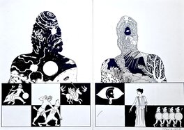 Vincenzo Filosa - Filosa Vincenzo Teoria degli opposti, 2020 - Planche originale