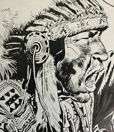 Quelques très légères retouches à la gouache blanche pour le souci du détail Quelques très légères retouches à la gouache blanche pour le souci du détail