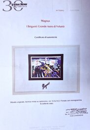 Certificat d'authenticité Certificat d'authenticité