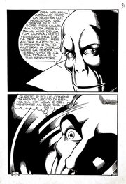 Magnus - Kriminal 300 Le Bare di Ghiaccio - Planche originale