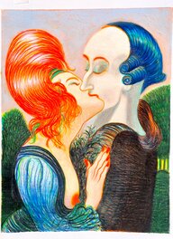 Lorenzo Mattotti - Mattotti, Casanova - Illustration originale