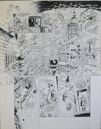 Antonio Parras - 2003 - Le Méridien des brumes, "Aubes pourpres" - Planche originale