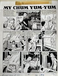 Jean Sidobre - My Chum Yum-Yum - Planche originale