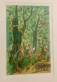 Loustal - La Foret Ivre - Planche originale