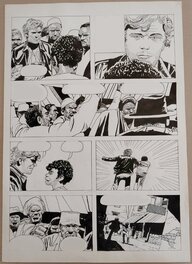 Attilio Micheluzzi - Johnny Focus: Party a Teheran - Original Illustration