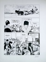 Franco Saudelli - Iberland, planche originale - Comic Strip