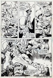 John Buscema - Thor - T212 p.23 - Comic Strip