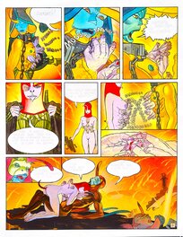 Silvio Cadelo - Cadelo Jodorowsky, Le dieu jaloux, La saga d'Alendor, T2, Planche 5 - Comic Strip