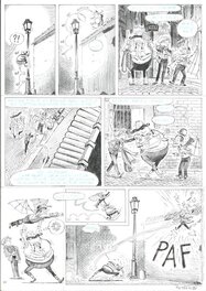 Arnaud Poitevin - Arnaud Poitevin - Les Spctaculaires tome 5 p.39 - Planche originale