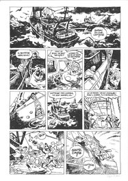 Cyrille Pomès - Cyrille Pomès - Leutenant Bertillon p.47 - Planche originale