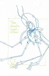 Dédicace sur le tome 2 de Plastok