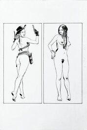 Massimo Rotundo - Glamour International - Illustration originale