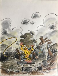 Batem - Marsupilami - Œuvre originale