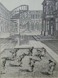 Francis Masse - Rare et inclassable - Illustration originale