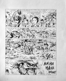 Planche originale - Big Foot- I am what I am .....
