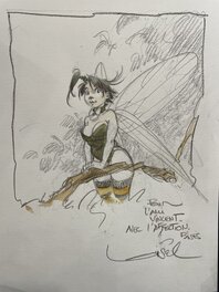 Régis Loisel - Clochette - Illustration originale