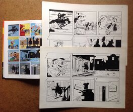 La Bd du LL 58 Ouverte avec la page de l'Album et la Planche correspondante La Bd du LL 58 Ouverte avec la page de l'Album et la Planche correspondante