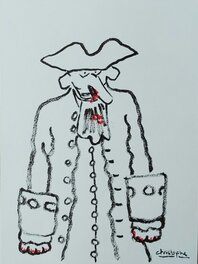 Isaac le pirate - Illustration originale