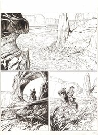 Planche originale - Bouncer - Hécatombe