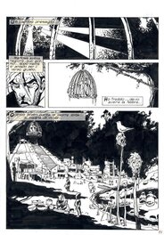 Bepi Vigna - Nathan Never 27 - Cuore di Tenebra - Planche originale