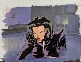 Peter Chung - Aeon Flux; Aeon Flux broken Glass; Original Production Cel MTV Liquid Television, 1991 - Original art