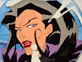 Peter Chung - Aeon Flux, Aeon Flux, Cellulo A-85 - Original art